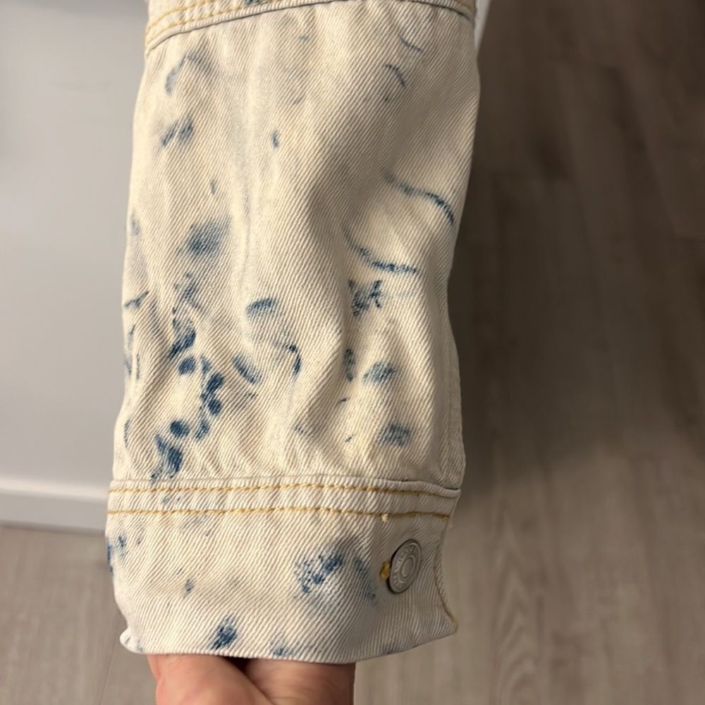 NWT Free People denim jacket M - Picture 9 of 16